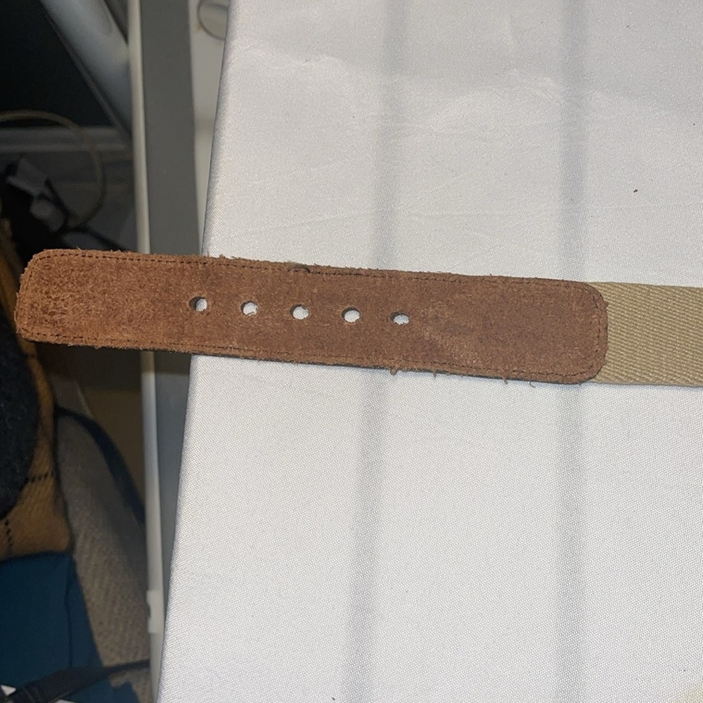 Vintage Dooney & Bourke Men's Brown and Tan Belt XS GUC - Picture 5 of 7
